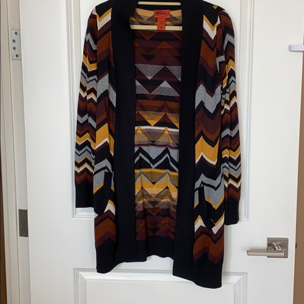 Missoni for target chevron cardigan Small S